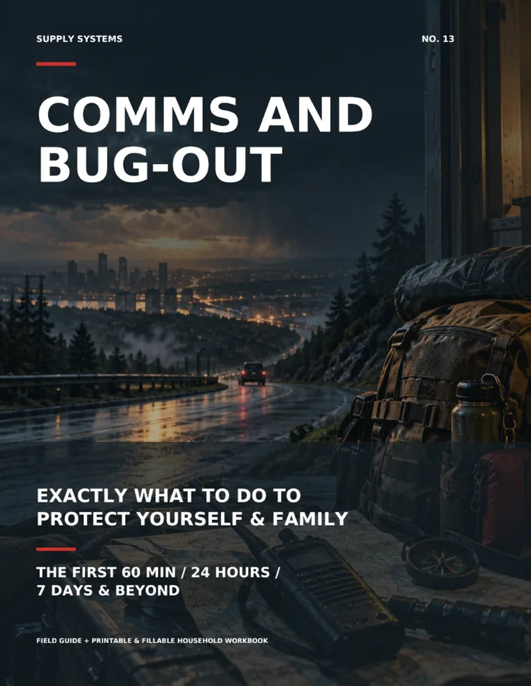 Comms and Bug-Out guide cover