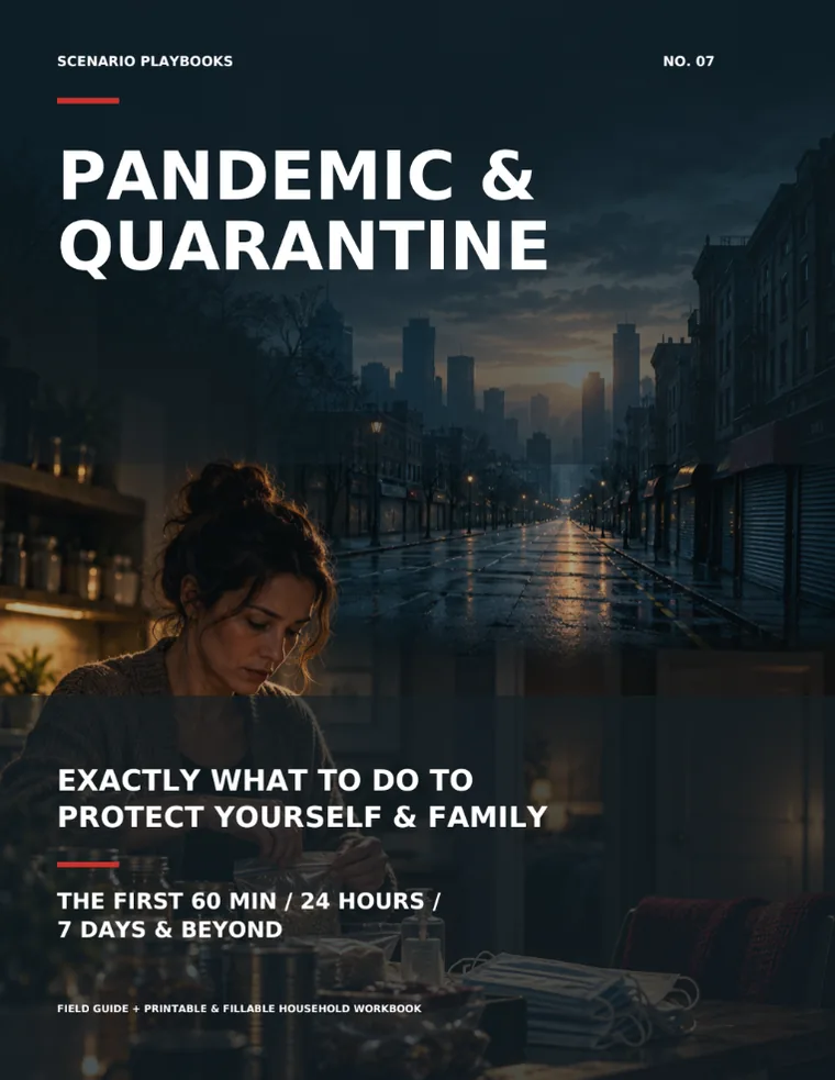 Pandemic and Quarantine guide cover