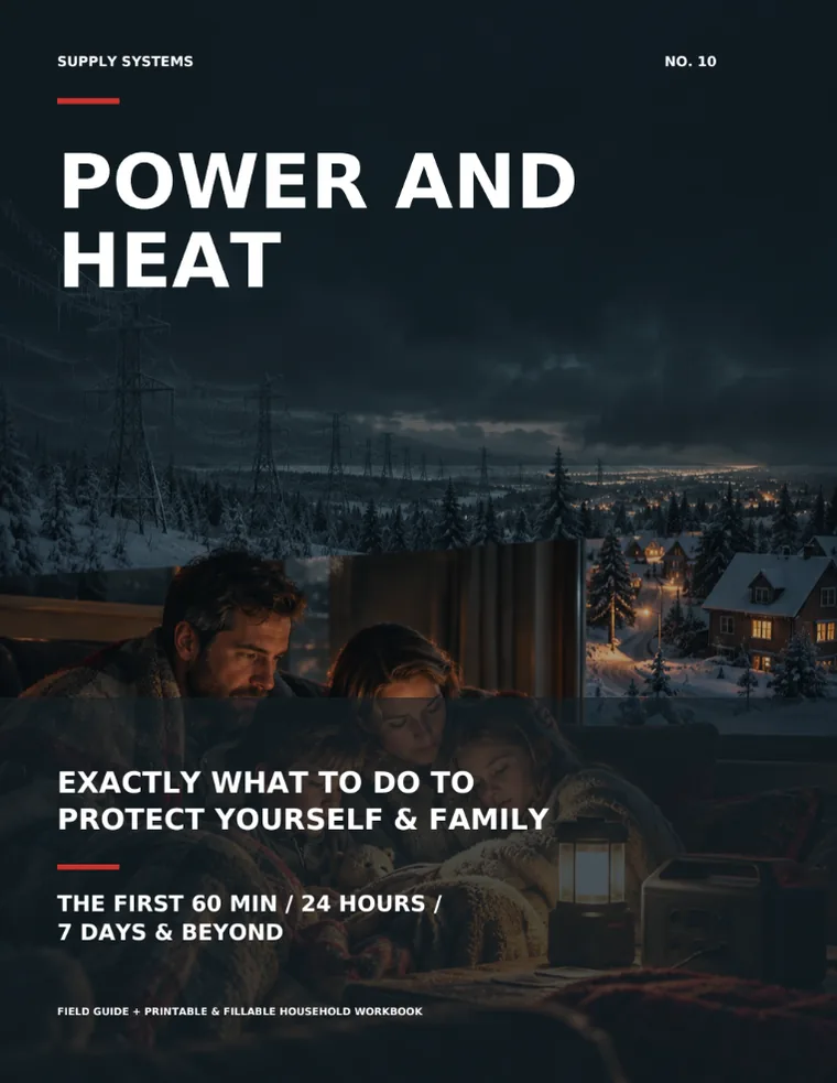 Power and Heat guide cover